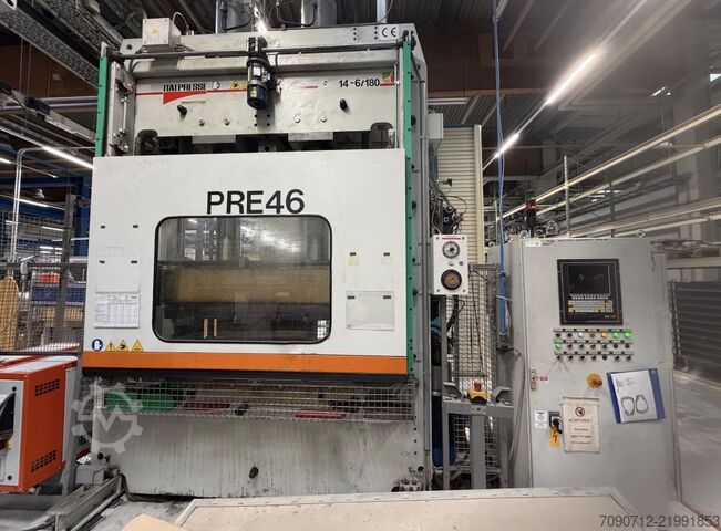 Italpresse PRE46 – Hydraulic Heated Platen Press GL 14-6/180 Italpress PRE46 –GL 14-6/180