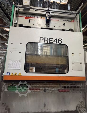 Italpresse PRE46 – Hydraulic Heated Platen Press GL 14-6/180 Italpress PRE46 –GL 14-6/180