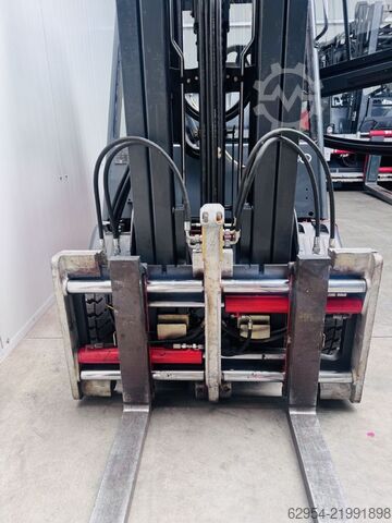 Electric 4-wheel forklift Linde E 30 - 03 S Triplex Kabine ZVG