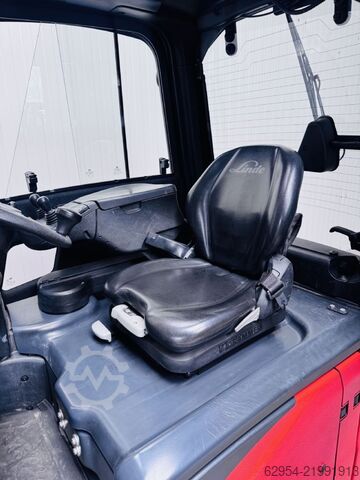 Electric 4-wheel forklift Linde E 20 PH-02 EVO Triplex Kabine ZVG
