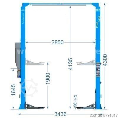 Work platform  TwinBusch 2 Säulen Hebebühne 4.2 t  barrierefrei