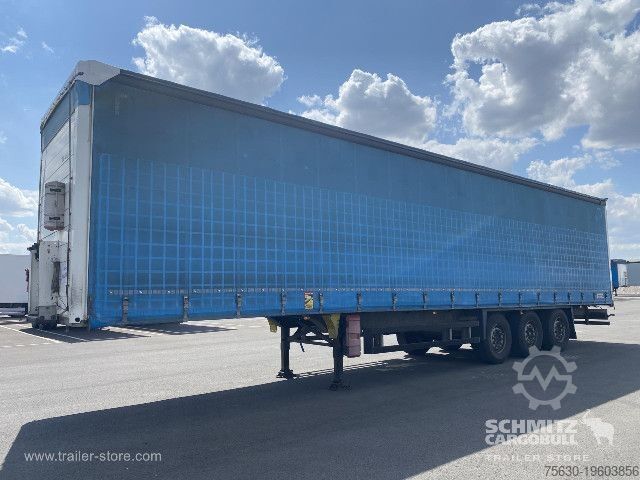Open semitrailer with tarp Schmitz Cargobull Semitrailer Curtainsider Standard