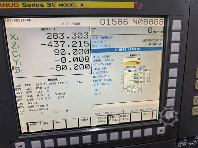 CNC-Dreh- und Fräszentrum NAKAMURA TOME NTJX