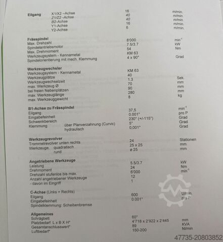 CNC-Dreh- und Fräszentrum NAKAMURA TOME NTJX