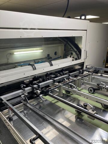 Automatic flatbed die cutter + stripping Young Shin Revotec 106 SR