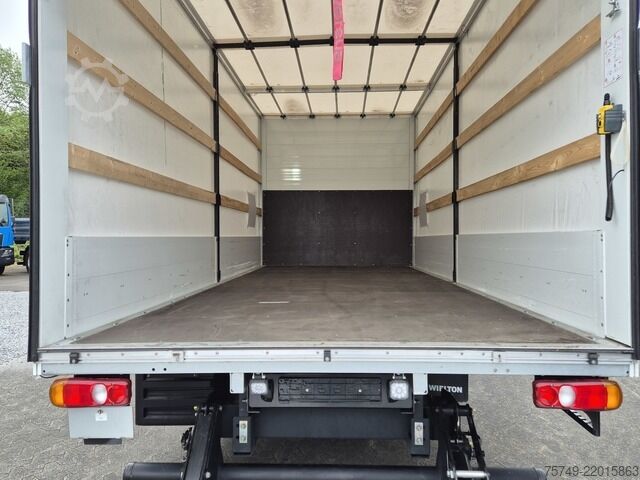 Curtain sider van Fuso Canter 7C18 Aut., Bordwand Pritsche Plane 6Tkm!