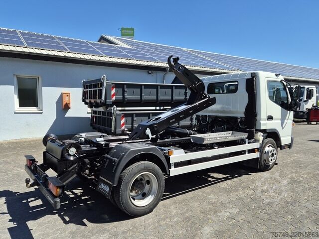 Roll-off tipper truck Fuso Canter FUSO 9C18 Duonic City Abrollkipper