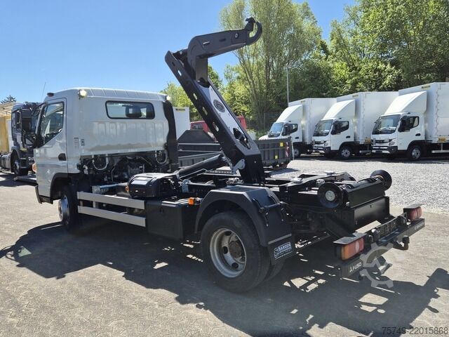 Roll-off tipper truck Fuso Canter FUSO 9C18 Duonic City Abrollkipper