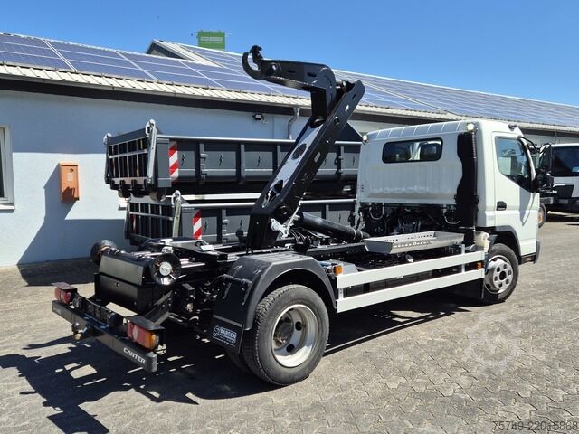 Roll-off tipper truck Fuso Canter FUSO 9C18 Duonic City Abrollkipper