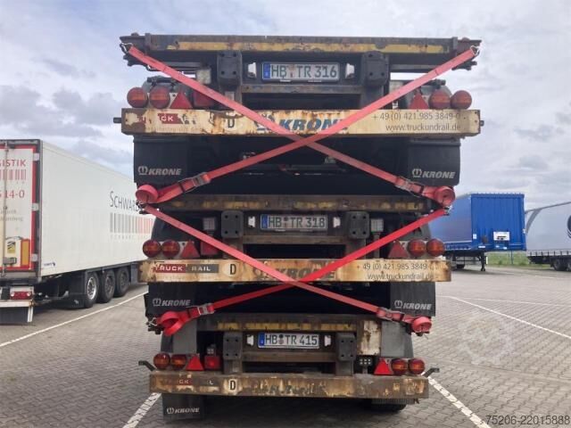 Semitrailer Krone Box Liner SDC 27 40? chassis ausziehbar