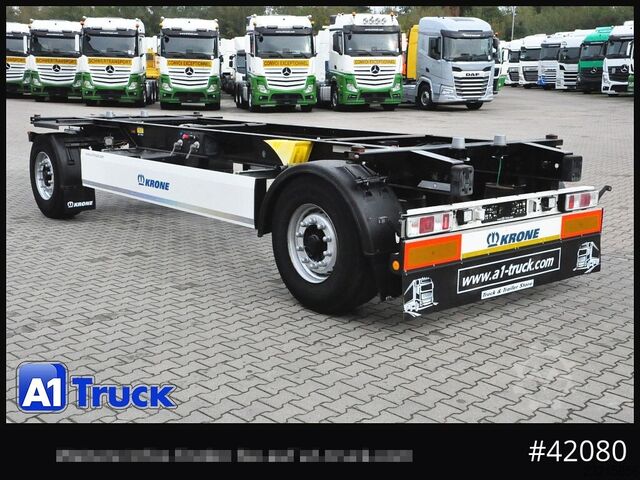 Special purpose truck KRONE AZW 18, Standard BDF Anhänger, guter Zustand