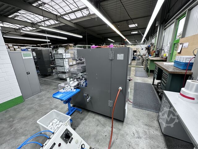 Kartoniermaschine Verpackungsmaschine Mediseal Körber P-1500