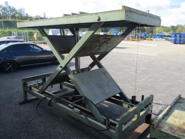 Hydraulic lift table trolleys Lift table Scherenhubtisch 2900x1200mm  1000 kg (1910)