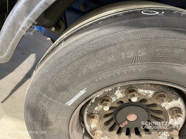 Auflieger mit Pritsche & Plane Berger Curtainsider Mega