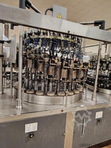 ROBINO & GALANDRINO POKER 2Z 24/30 Rotations-Automatische Kapselaufsetzmaschine Robino & Galandrino S.p.A Poker 2Z 24/30