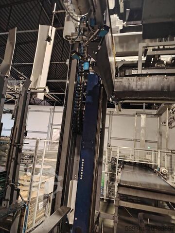 KRONES Pressant Universal Lagen-Depalettierer / Austragemodul – BEHÄLTERABSCHIEBER 1 Krones AG Pressant