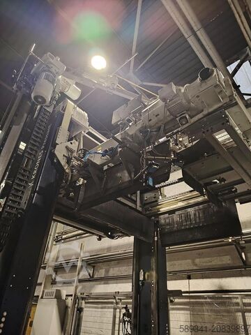 KRONES Pressant Universal Lagen-Depalettierer / Austragemodul – BEHÄLTERABSCHIEBER 1 Krones AG Pressant