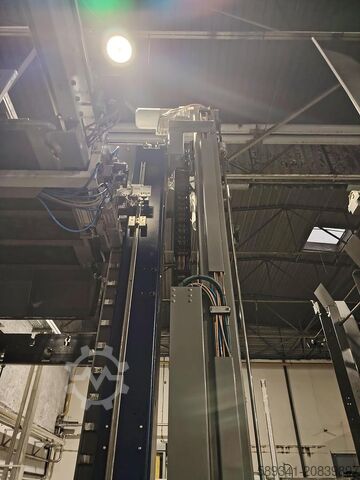 KRONES Pressant Universal Lagen-Depalettierer / Austragemodul – BEHÄLTERABSCHIEBER 1 Krones AG Pressant