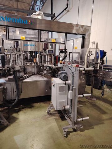 Auxiemba SERVOTECH ROB 20-II-DR automatische rotierende Etikettiermaschine Auxiemba Servotech Rob 20-11-DR