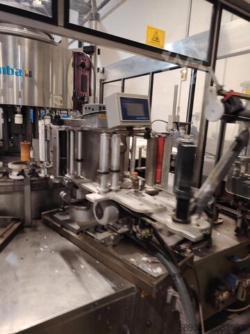 Auxiemba SERVOTECH ROB 20-II-DR automatische rotierende Etikettiermaschine Auxiemba Servotech Rob 20-11-DR