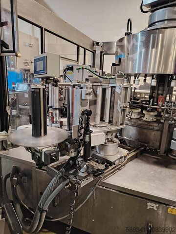 Auxiemba SERVOTECH ROB 20-II-DR automatische rotierende Etikettiermaschine Auxiemba Servotech Rob 20-11-DR