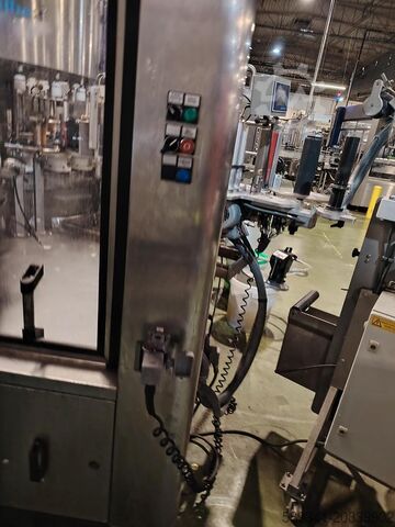 Auxiemba SERVOTECH ROB 20-II-DR automatische rotierende Etikettiermaschine Auxiemba Servotech Rob 20-11-DR