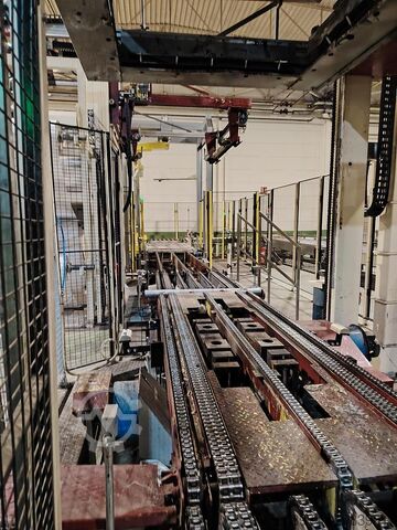 THIMON automatische Palettenhaubenmaschine LIGNE CPHP 2000 Thimon Ligne CP-HP 2000