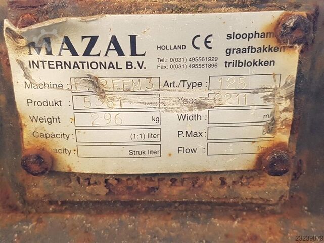 Liebherr A314-CW20 SMALL-Forks/Palletgabeln/Palletvorken Liebherr A314-CW20 SMALL-Forks/Palletgabeln/Palletvorken