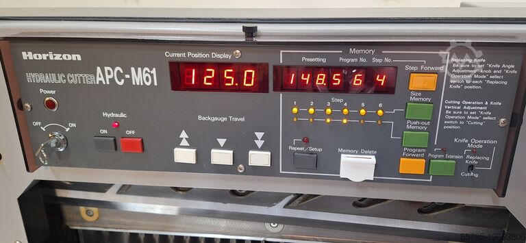 Paper cutting machine Horizon APC-M 61