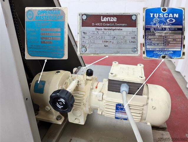 Rotationsmischer für Fässer Winkworth CT 213