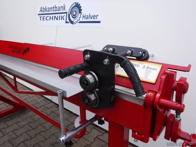 Manual folding bench 2 m / 0.8 mm square Bank Prod-Masz ZGR2000/0,8