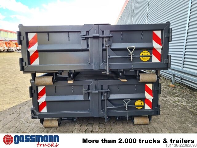 Roll-off container  Abrollcontainer mit Flügeltür ca. 11m³,