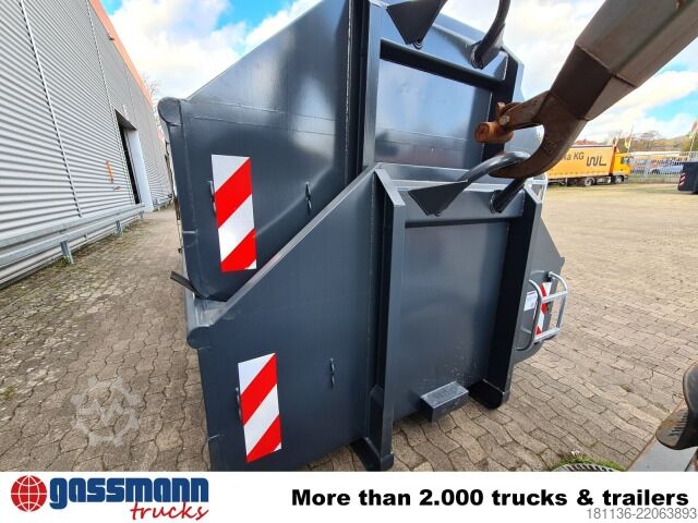 Roll-off container  Abrollcontainer mit Flügeltür ca. 11m³,