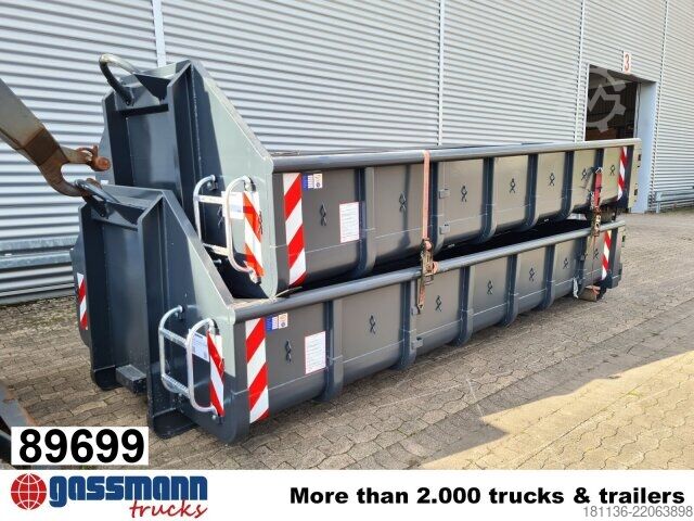 Roll-off container  Abrollcontainer mit Flügeltür ca. 11m³,