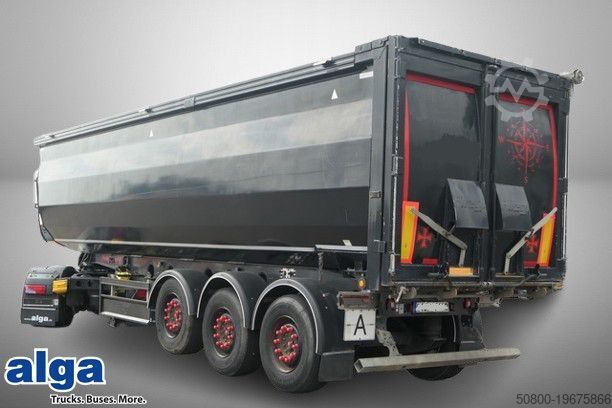 Kipper Auflieger FLIEGL DHKS 390, Stahl, 50m³, Schrottmulde, TOP-Zustand