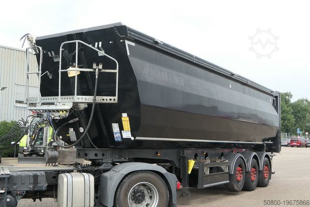 Kipper Auflieger FLIEGL DHKS 390, Stahl, 50m³, Schrottmulde, TOP-Zustand