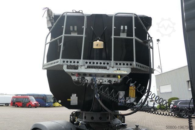 Kipper Auflieger FLIEGL DHKS 390, Stahl, 50m³, Schrottmulde, TOP-Zustand