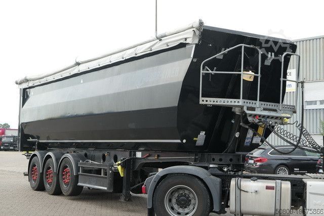 Kipper Auflieger FLIEGL DHKS 390, Stahl, 50m³, Schrottmulde, TOP-Zustand