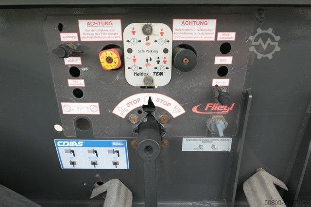 Kipper Auflieger FLIEGL DHKS 390, Stahl, 50m³, Schrottmulde, TOP-Zustand