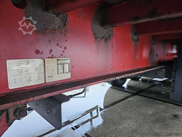 Sliding tarpaulins PACTON T3-011 HARD WOOD FLOOR