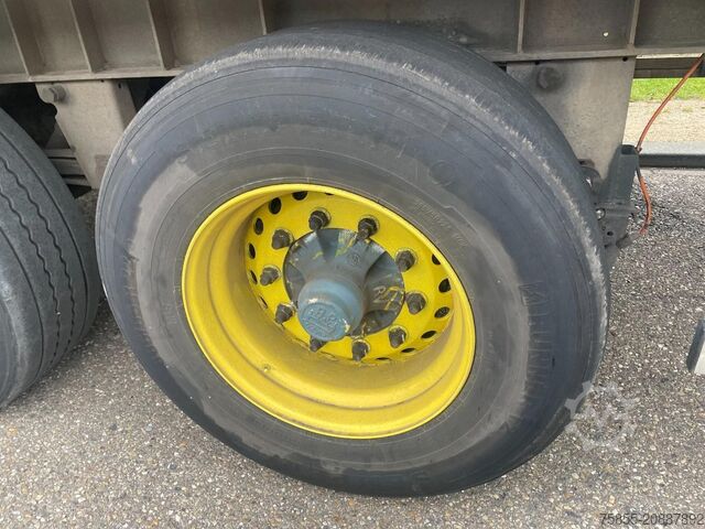 Plattformanhänger Haan OPL45 Heavy Duty / Rungen-Potholes /BPW / 2x Li...