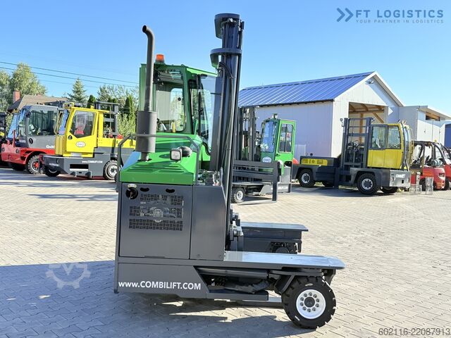 4-way forklift Combilift C3500 DIESEL DUPLEX 4100 FREE LIFT CABIN