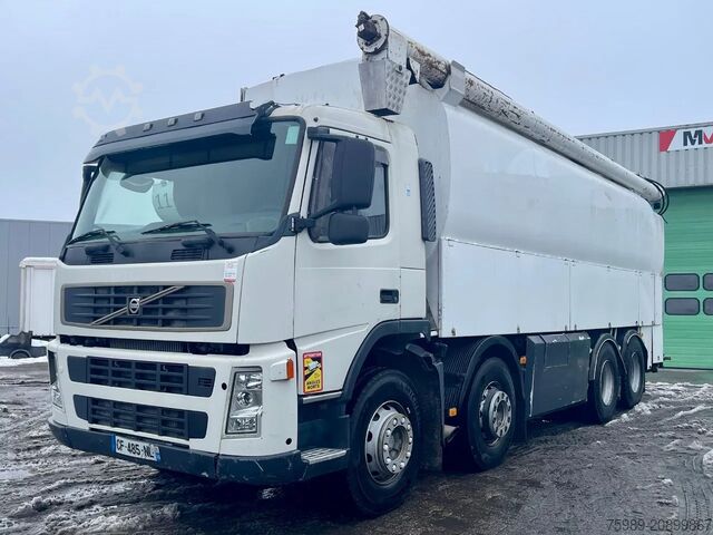 Silo Volvo FM 12.380 695038 KM, AUGER + AIR, 8 COMPARTMENTS