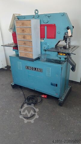 Profile steel shears + hole punch KINGSLAND 60 XA