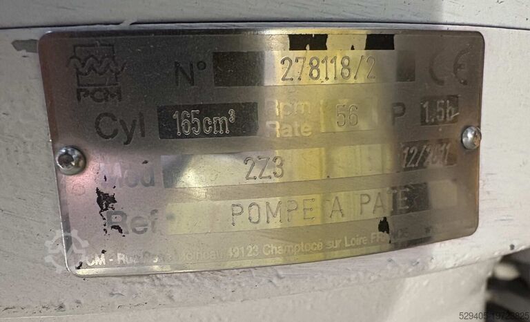 Low-pressure peristaltic pump PCM 2Z3