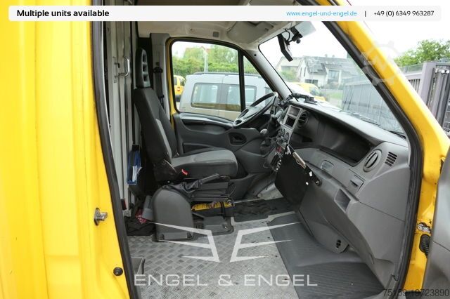 Transporter mit Koffer iveco Daily 35 S11 C30C AUTOMATIK KAMERA MAXI Regale DURCHGANG