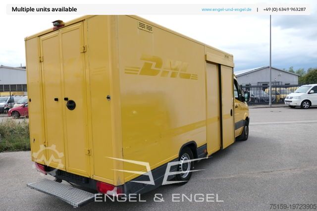 Transporter mit Koffer mercedes-benz SPRINTER 310 CDI MAXI EURO-5 CoC KOFFER REGALE KAMERA DURCHGANG