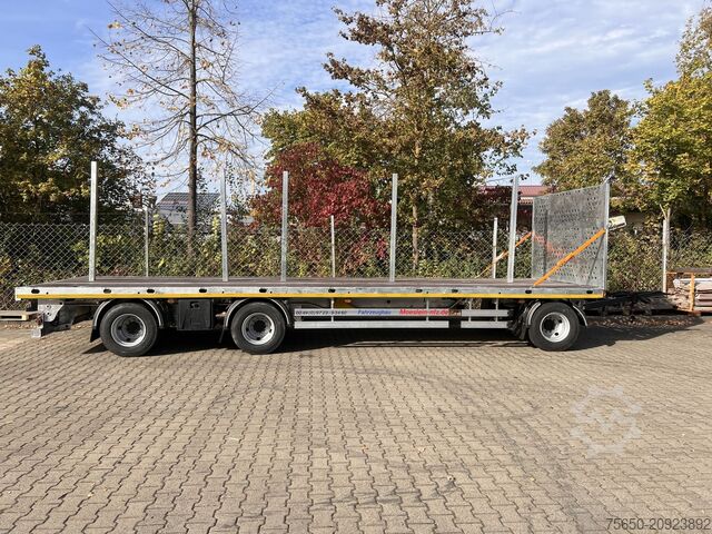 Open trailer Möslein T 3 Plato 8,6 m  3 Achs Jumbo- Plato- Anhänger 8,60 m, Mega