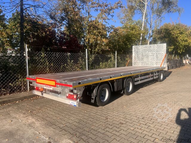Open trailer Möslein T 3 Plato 8,6 m  3 Achs Jumbo- Plato- Anhänger 8,60 m, Mega