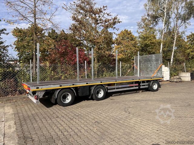 Open trailer Möslein T 3 Plato 8,6 m  3 Achs Jumbo- Plato- Anhänger 8,60 m, Mega
